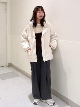 「coen（コーエン）のアイテム」を使った、coen officialさん（レディース・157cm）の秋コーディネート