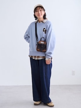 coen officialさん（レディース・157cm）の秋コーディネート