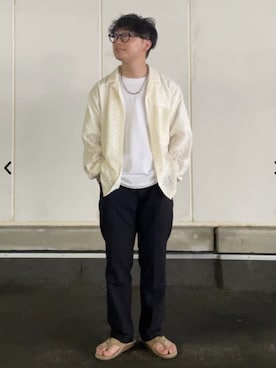 coen officialさん（メンズ・158cm）の夏コーディネート