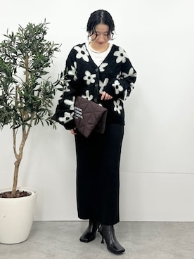 「coen（コーエン）のアイテム」を使った、coen officialさん（レディース・157cm）の秋コーディネート