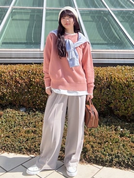 coen officialさん（レディース・153cm）の春コーディネート