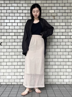 coen officialさん（レディース・155cm）の夏コーディネート