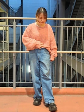 「coen（コーエン）のアイテム」を使った、coen officialさん（骨格ウェーブ・レディース・148cm）の秋コーディネート