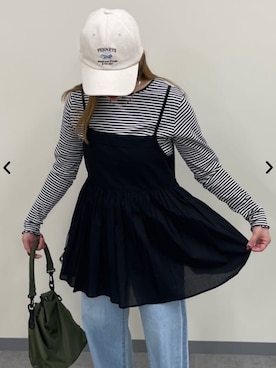 coen officialさん（レディース・158cm）の春コーディネート