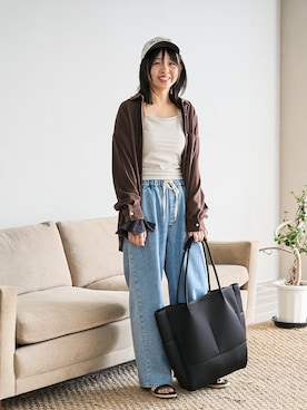 coen officialさん（レディース・161cm）の夏コーディネート