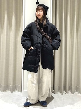 coen officialさん（レディース・157cm）の冬コーディネート