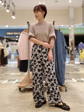 coen officialさん（レディース・161cm）の夏コーディネート