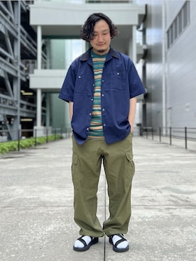 coen officialさん（メンズ・168cm）の春コーディネート