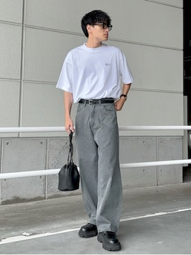「POLO BCS（ポロ ビーシーエス）のアイテム」を使った、coen officialさん（メンズ・172cm）の春コーディネート