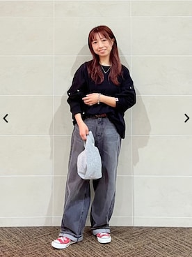 「coen（コーエン）のアイテム」を使った、coen officialさん（骨格ウェーブ・レディース・147cm）の秋コーディネート