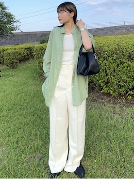 coen officialさん（レディース・158cm）の夏コーディネート