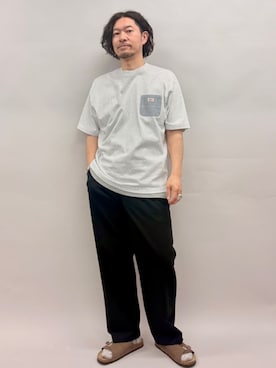 「SMITH'S（スミス）のアイテム」を使った、coen officialさん（メンズ・173cm）の春コーディネート
