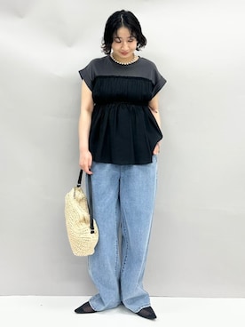 coen officialさん（レディース・158cm）の夏コーディネート
