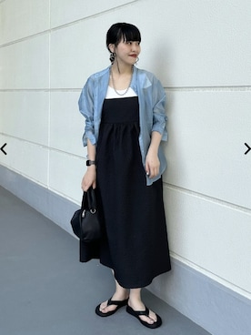 coen officialさん（レディース・169cm）の夏コーディネート