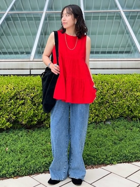 coen officialさん（レディース・157cm）の夏コーディネート