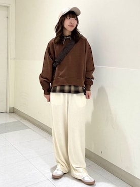 coen officialさん（レディース・157cm）の冬コーディネート