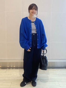 「coen（コーエン）のアイテム」を使った、coen officialさん（レディース・153cm）の秋コーディネート