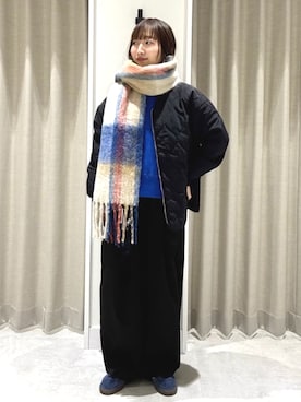 coen officialさん（レディース・157cm）の冬コーディネート