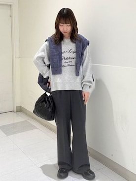 「coen（コーエン）のアイテム」を使った、coen officialさん（レディース・157cm）の秋コーディネート