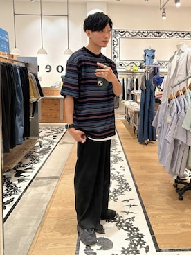 coen officialさん（メンズ・170cm）の春コーディネート