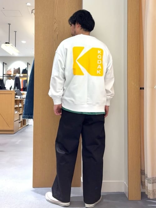 スウェット・トレーナー [ KODAK ] GOLD 100 MAN TO MAN coen トレーナー スウェット 「Kodak/コダック」ロゴアイコン