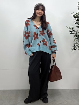 「coen（コーエン）のアイテム」を使った、coen officialさん（レディース・153cm）の秋コーディネート