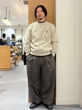 「スポーツミックス」｜coen officialさん（メンズ・173cm）の冬コーディネート