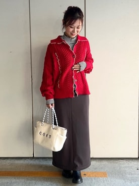 coen officialさん（レディース・157cm）の秋コーディネート
