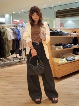 coen officialさん（レディース・158cm）の夏コーディネート