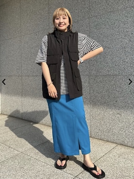 coen officialさん（レディース・160cm）の夏コーディネート