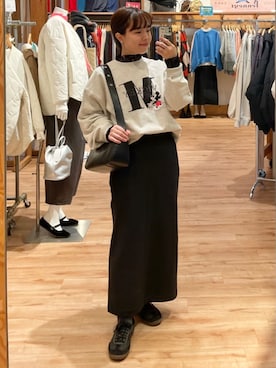 coen officialさん（レディース・155cm）の冬コーディネート