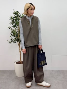 coen officialさん（レディース・163cm）の秋コーディネート