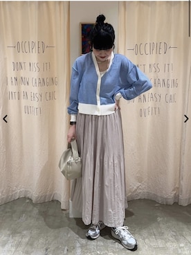 coen officialさん（レディース・169cm）の春コーディネート