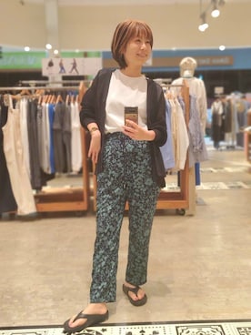 coen officialさん（レディース・161cm）の春コーディネート