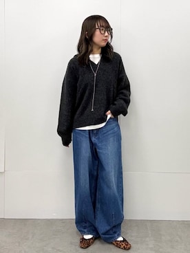 coen officialさん（レディース・157cm）の冬コーディネート