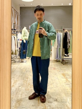 coen officialさん（メンズ・173cm）の春コーディネート