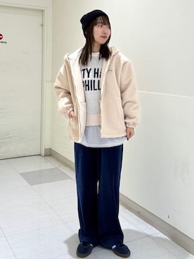 coen officialさん（レディース・157cm）の冬コーディネート