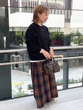 「coen（コーエン）のアイテム」を使った、coen officialさん（レディース・150cm）の秋コーディネート