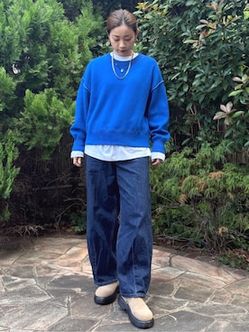 coen officialさん（レディース・162cm）の冬コーディネート