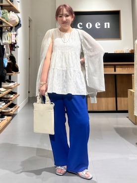 coen officialさん(レディース・162cm)の夏コーディネート