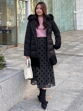 MISAKIさん(レディース・158cm)の冬コーディネート