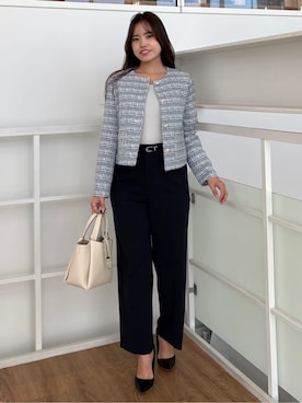 MISAKIさん(レディース・158cm)の冬コーディネート