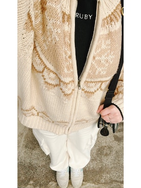 「BRADY（ブレディー）のアイテム」を使った、me.maさん（レディース・150cm）の冬コーディネート