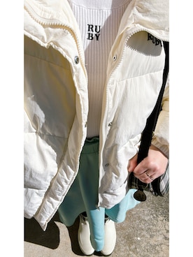 「アイテム（ピアス（両耳用））」を使った、me.maさん（レディース・150cm）の秋コーディネート