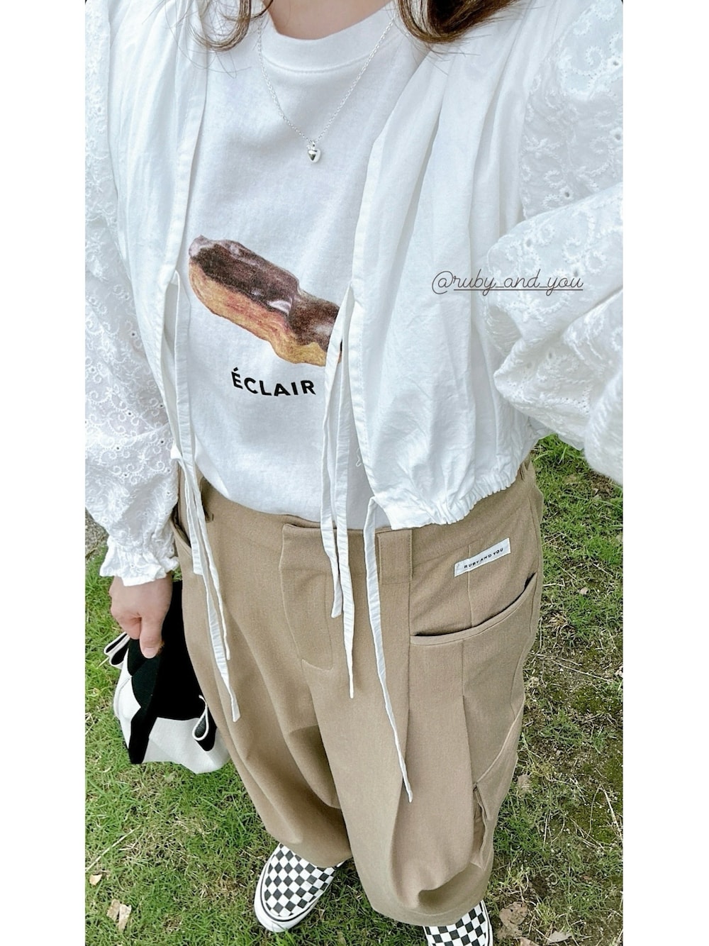 RUBY AND YOU（ルビーアンドユー）の「2WAYカーゴスラックスパンツ  