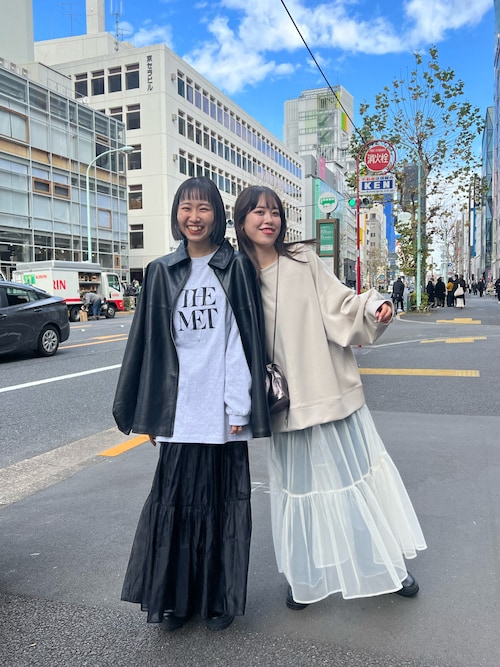 マチャット バックオープン ハイネックTシャツ ジャンパー