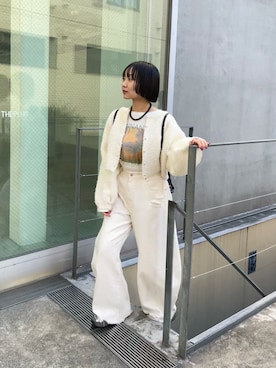 kida tsugumiさん(レディース・162cm)の冬コーディネート