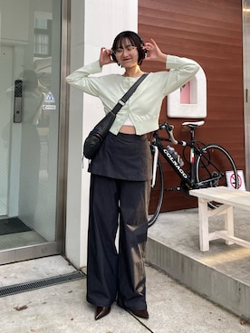 kida  tsugumiさん（レディース・162cm）の冬コーディネート