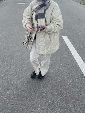 「アイテム（ブルゾン）」を使った、imuさん（レディース・155cm・20代）の春コーディネート