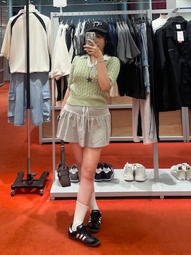 「DEARSTALKER（ディアストーカー）のアイテム」を使った、kanachan0000さん（レディース・155cm）の夏コーディネート